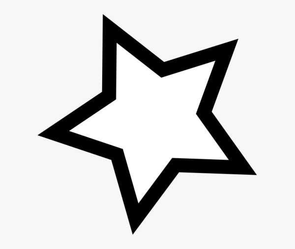 Звезда контур