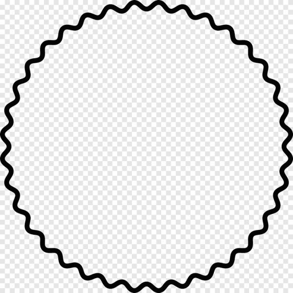 Круг с неровными краями