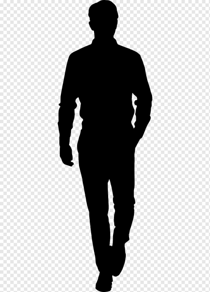 Силуэт мужчины
