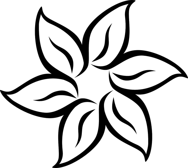 Трафарет "цветы"