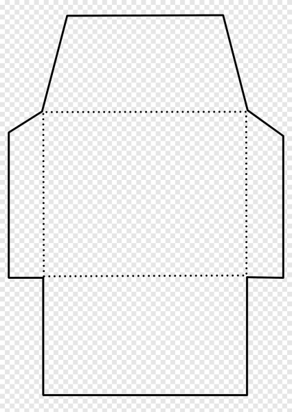 Конверт заготовка