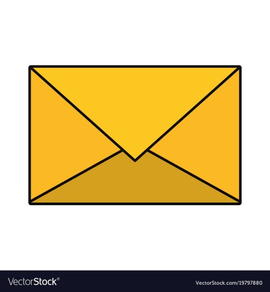 Конверт нарисованный