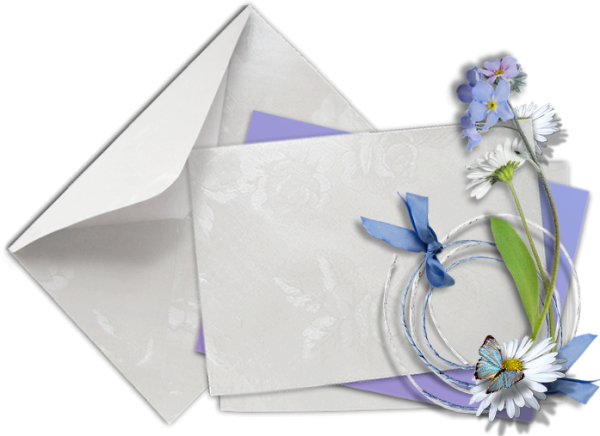 Открытка с конвертом