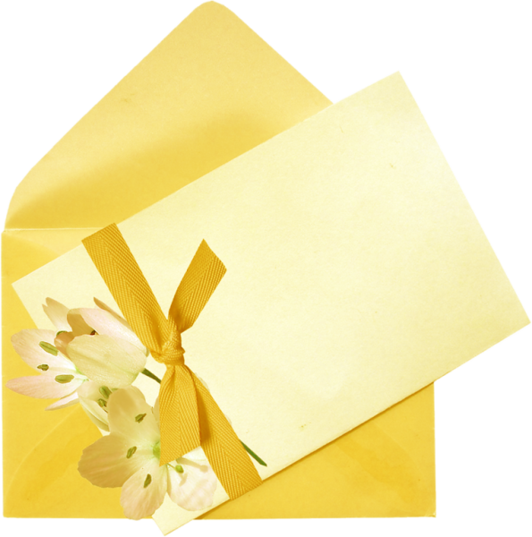 Конверт с запиской