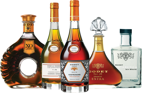 Бутылка бренди