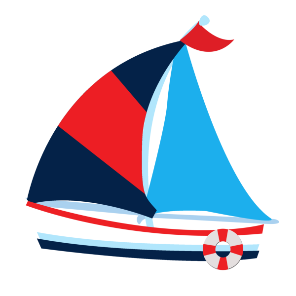 Кораблик с парусом