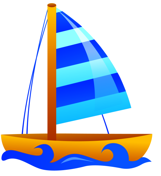 Кораблик с парусом