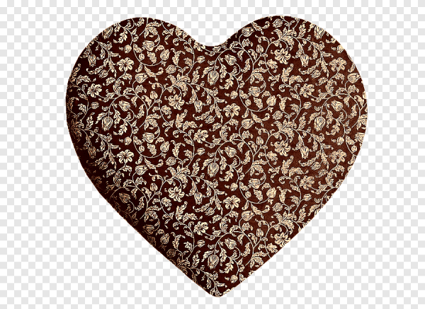 Коричневое сердце