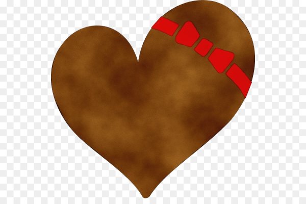 Коричневое сердце эмодзи