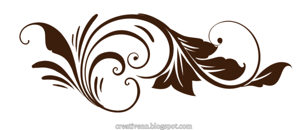 Завитки виньетки