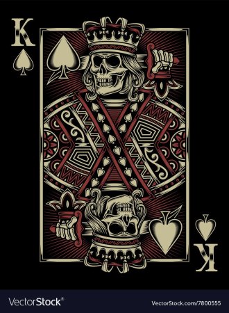 Колода карт с черепами