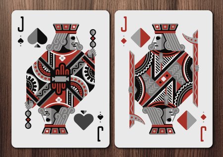 Карты игральные коты короли