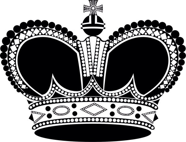 Корона рисунок