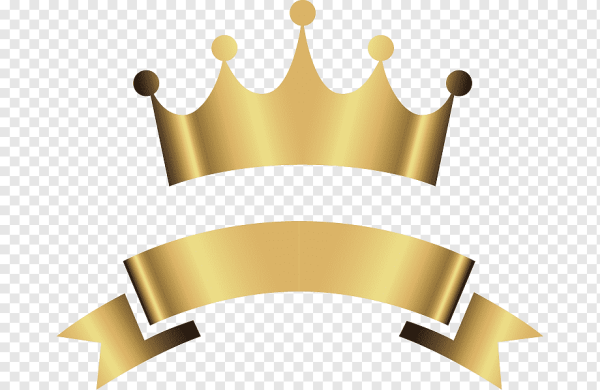 Золотая корона значок