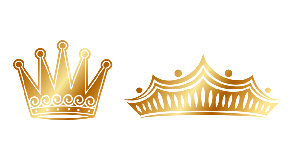 Символ короны на прозрачном фоне