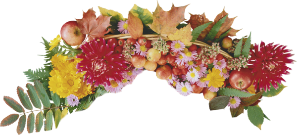 Венок на голову на прозрачном фоне