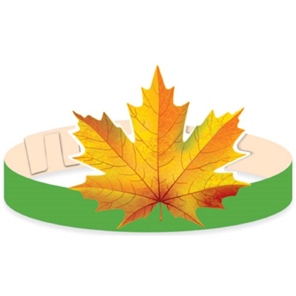 Маска ободок желтый кленовый лист ма-11469сф 4562168