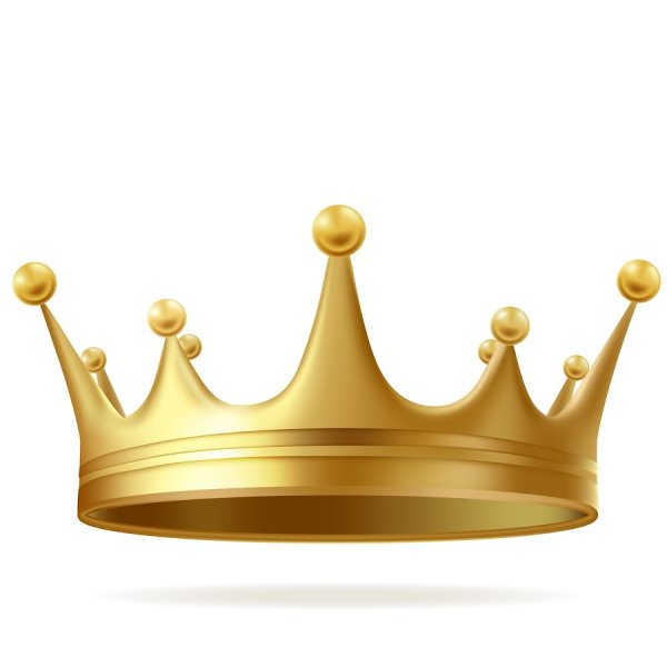 Стикер ВК корона