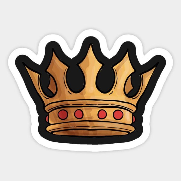 Наклейка корона