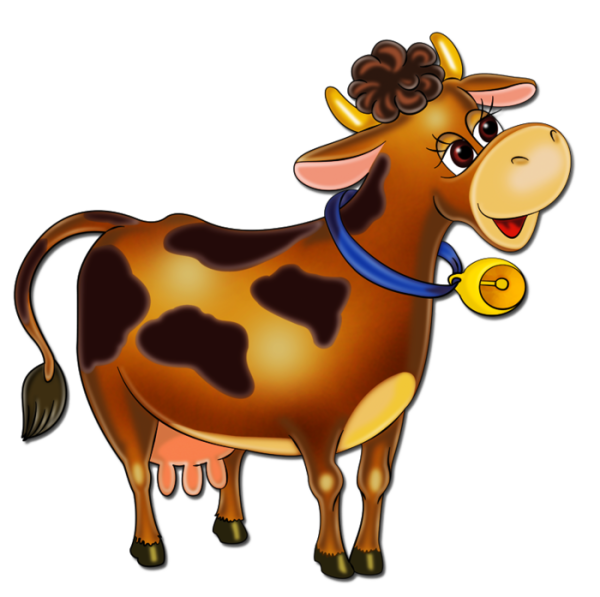 Корова рисунок