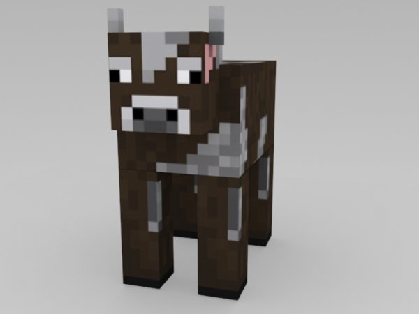 Корова майнкрафт