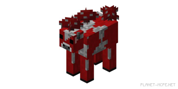 Мухоморная грибная корова из МАЙНКРАФТА