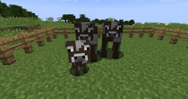 Корова из МАЙНКРАФТА