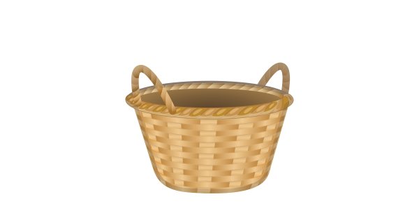 Корзинка мультяшная