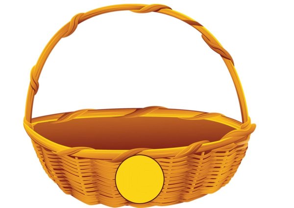 Дети с корзинкой