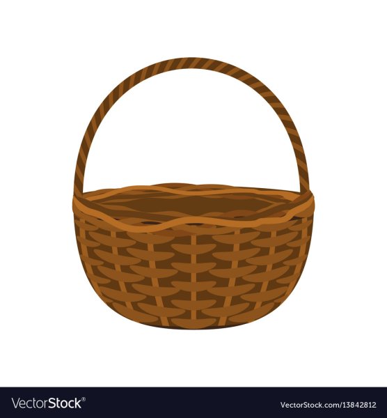 Корзинка для детей на прозрачном фоне