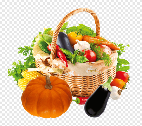 Корзина с овощами