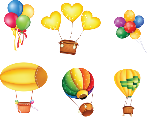 Воздушный шар иллюстрация