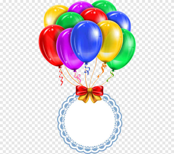 Шары клипарт на прозрачном фоне