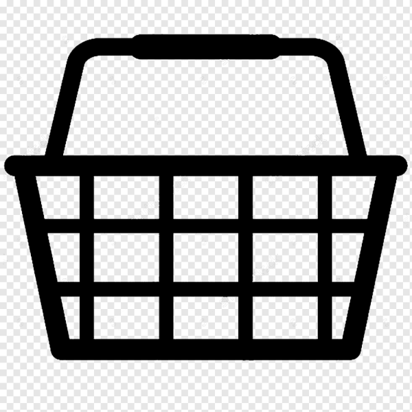 Корзина продуктов без фона