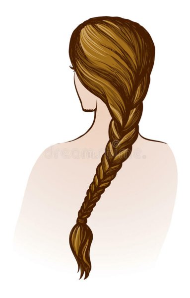 Коса мультяшная