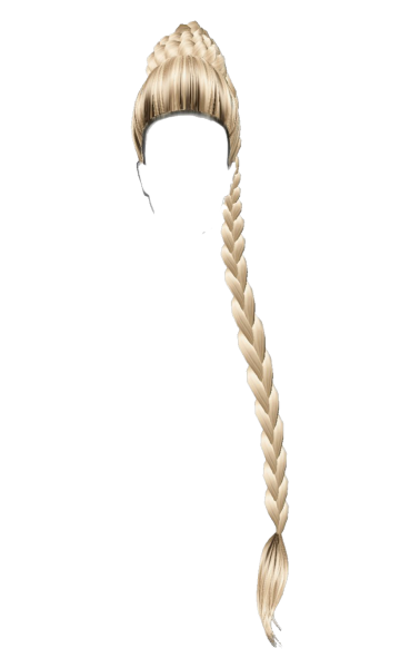 Косичкина прозрачном фоне