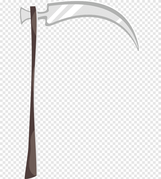 Коса на прозрачном фоне