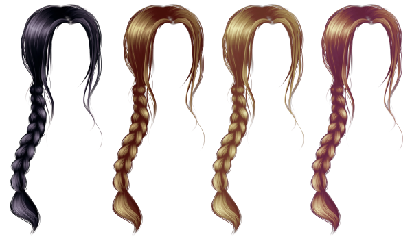 Прически для фотошопа