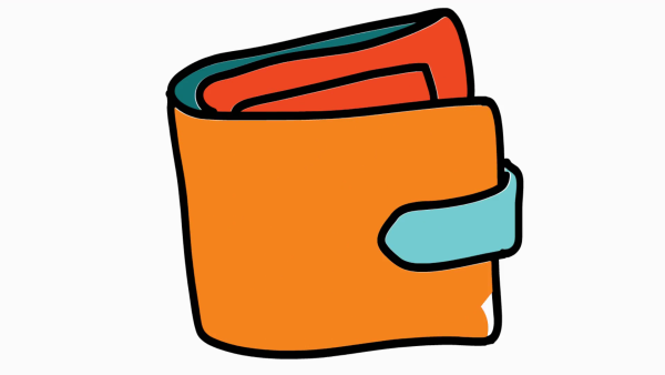 Кошелек рисунок