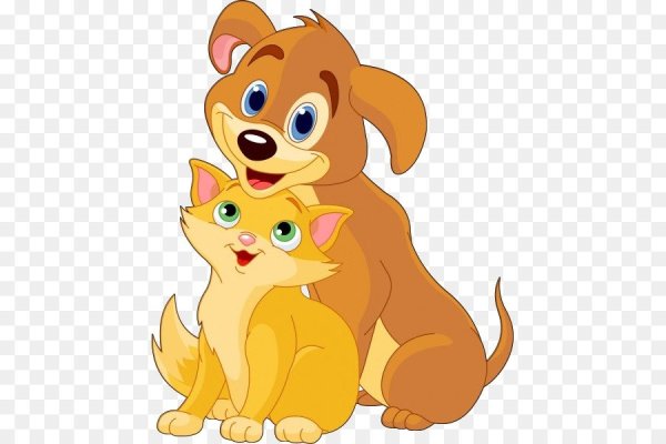 Кошечки собачки мультяшные