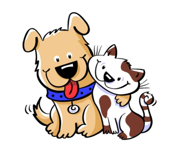 Кошечки собачки мультяшные