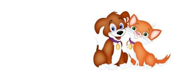 Кошечки собачки мультяшные