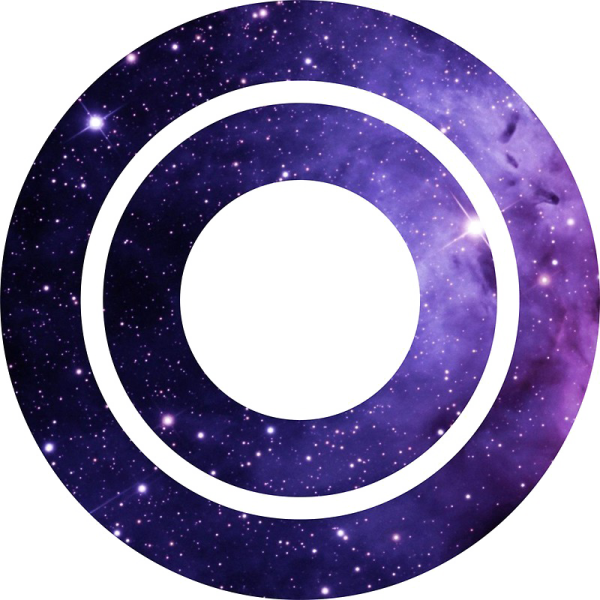 Буквы в космическом стиле