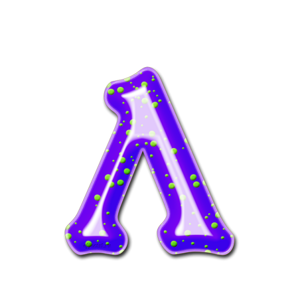 Буква л красивая