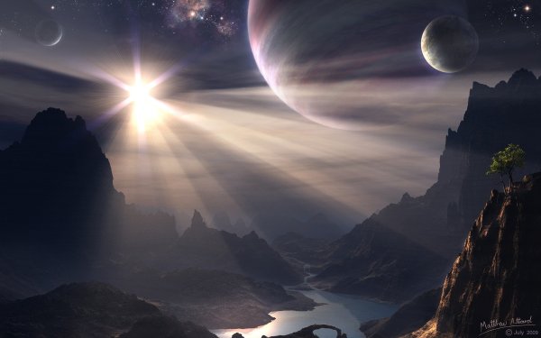 Космический пейзаж