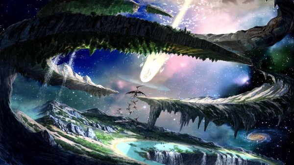 Обои на рабочий стол фантастика космос