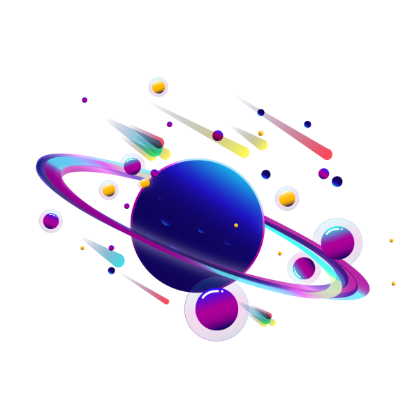 Космос планеты вектор