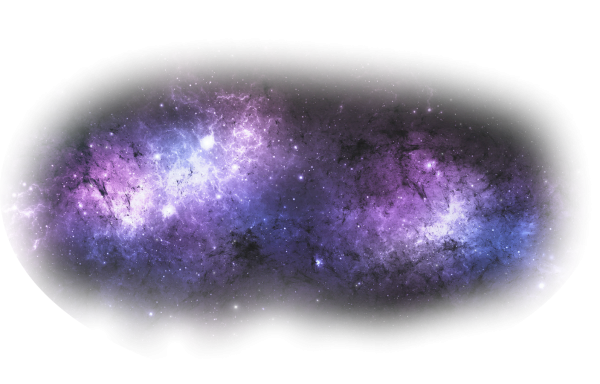 Космос на прозрачном фоне