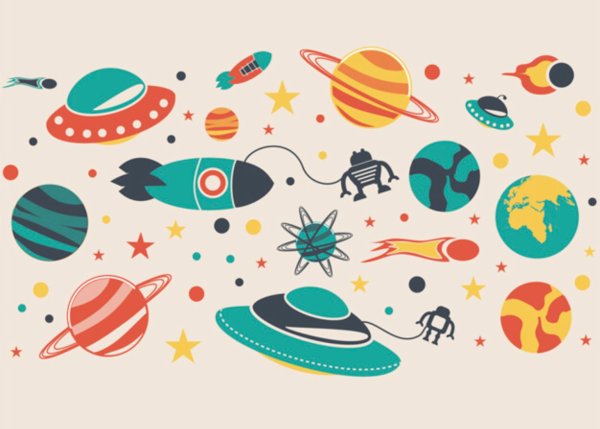 Космос вектор