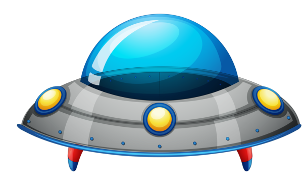 Ракета и летающая тарелка